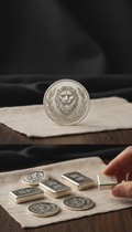 Silver Coin Velvet Lined