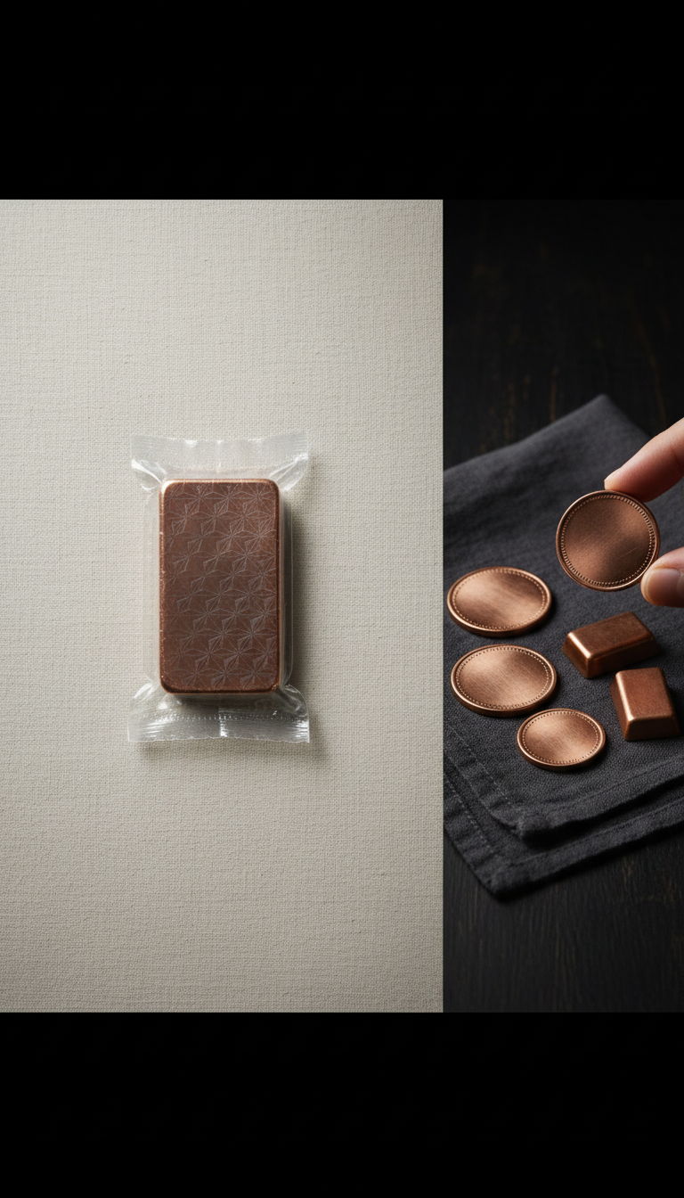Copper Bar Display Set